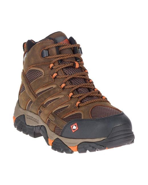 moab vertex mid work boot