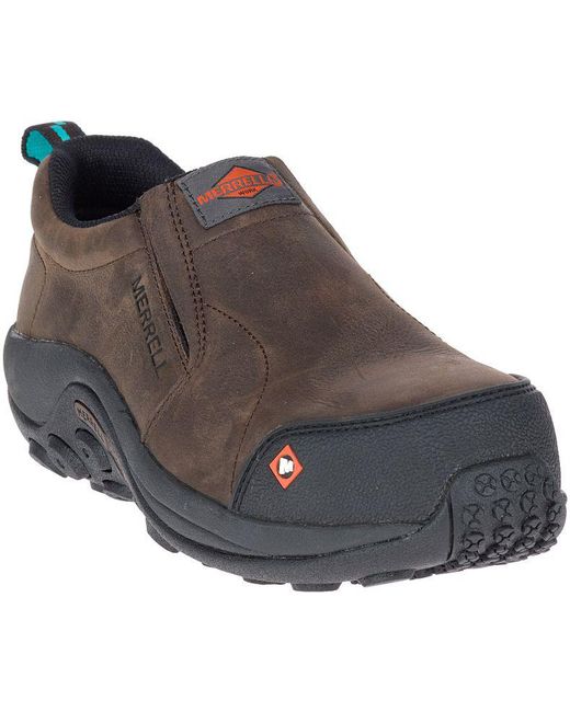 merrell jungle moc comp toe work shoe