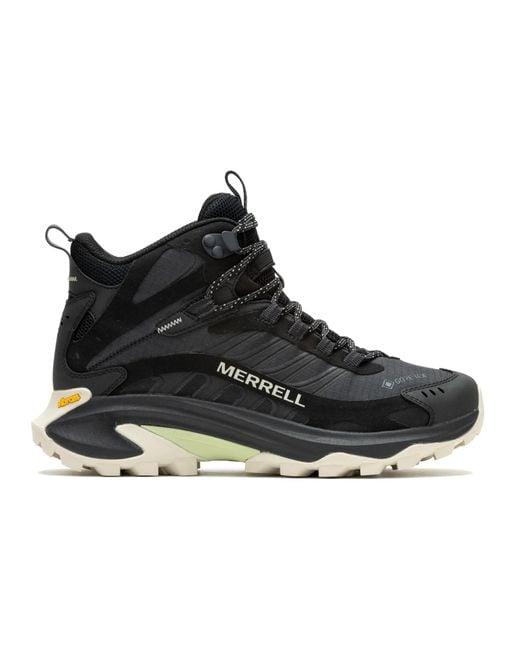 Merrell Black Moab Speed 2 Mid Gore-Tex