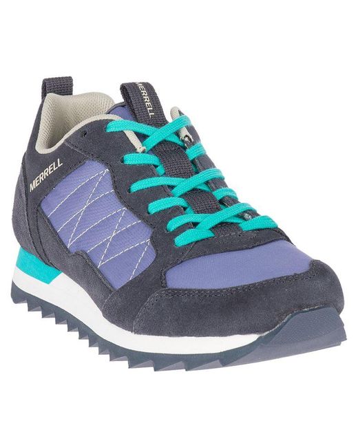 merrell alpine sneaker blue