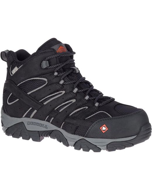 merrell work moab vertex mid waterproof composite toe