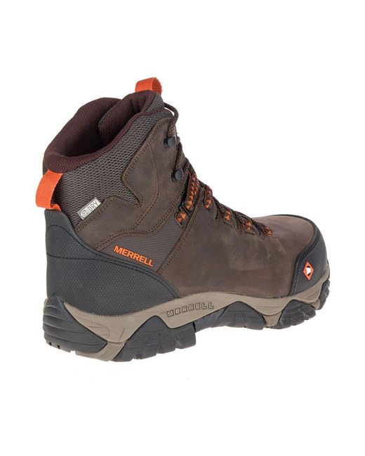 men's phaserbound mid waterproof comp toe work boot