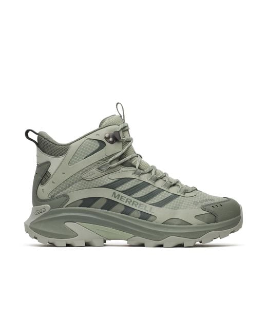 Merrell Green Moab Speed 2 Mid Gore-Tex for men