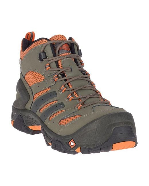 merrell strongfield mid work boots