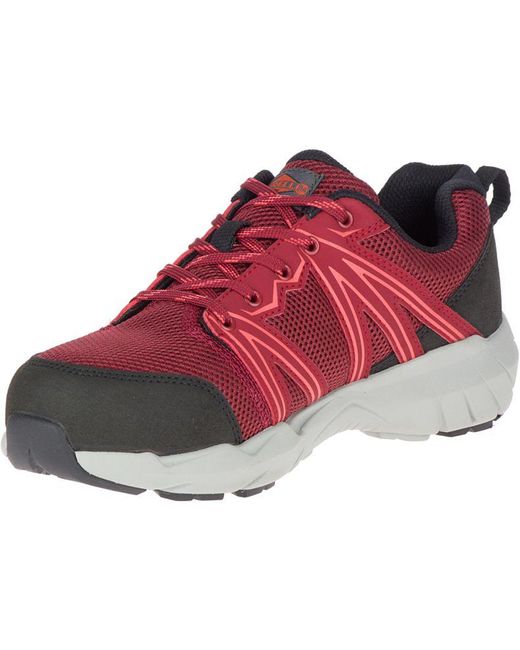 merrell full bench work shoe
