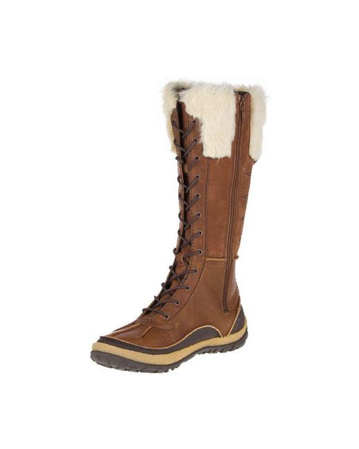 Merrell Tremblant Tall Polar Waterproof Snow Boot in Brown - Save 42% - Lyst