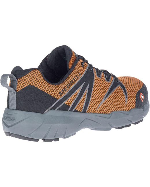 merrell full bench work shoe