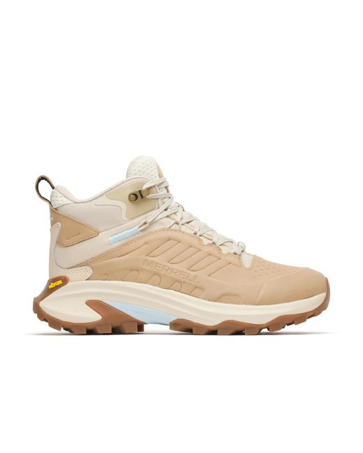 Merrell Natural Moab Speed 2 Leather Mid Waterproof