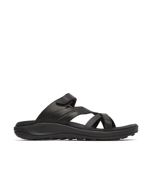 Merrell Black District 4 Leather Weave
