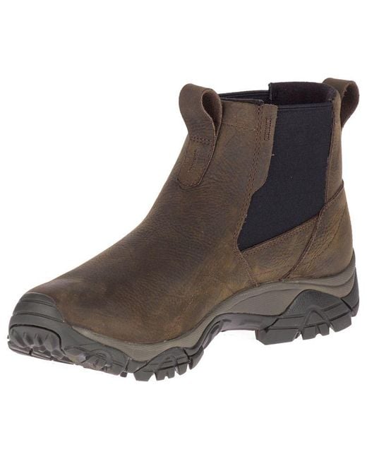 merrell moab adventure chelsea polar waterproof