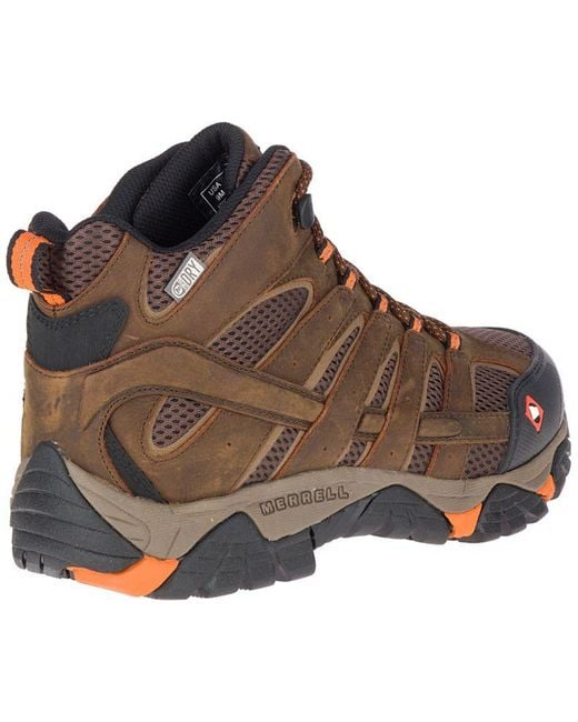 moab vertex mid work boot