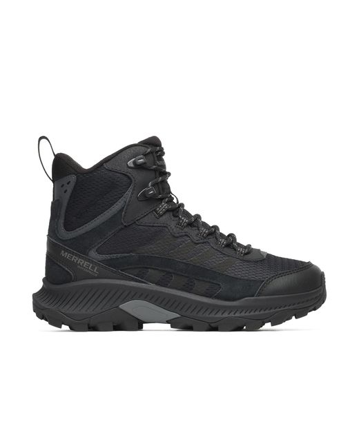 Merrell Black Speed Strike 2 Thermo Mid Waterproof Climbing Shoes, Leather