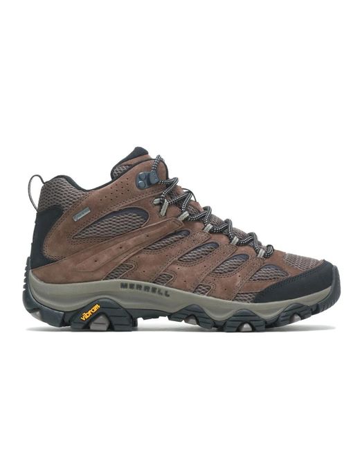 Merrell Brown Moab 3 Mid Gore-Tex for men