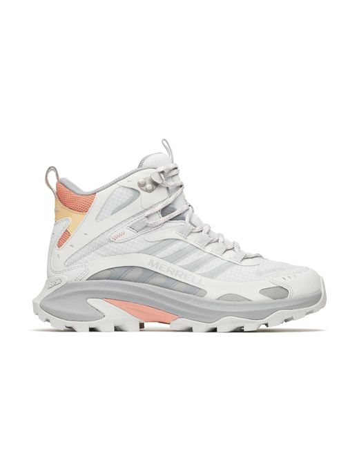 Merrell White Moab Speed 2 Mid Gore-Tex