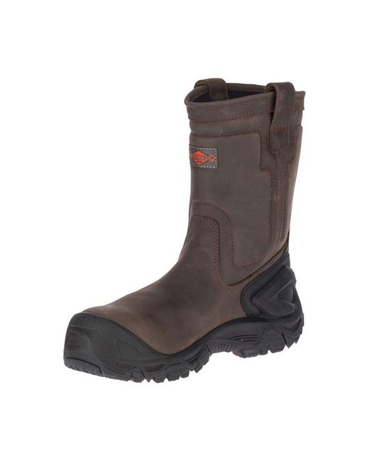 men's strongfield mid waterproof comp toe work boot