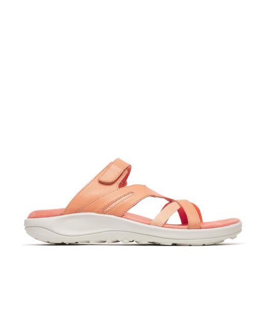 Merrell Pink District 4 Leather Weave