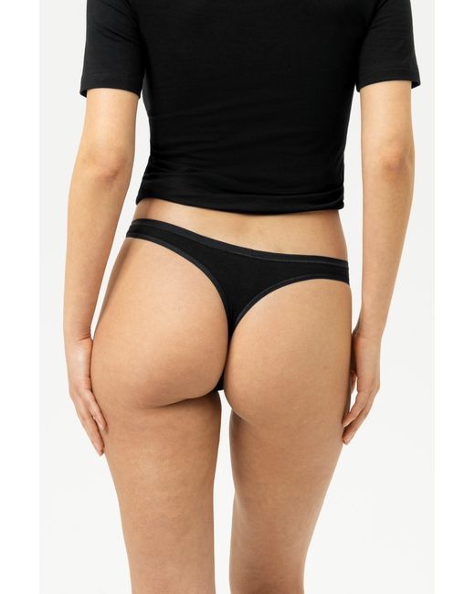 Mey Black String Serie Superfine Organic Schwarz