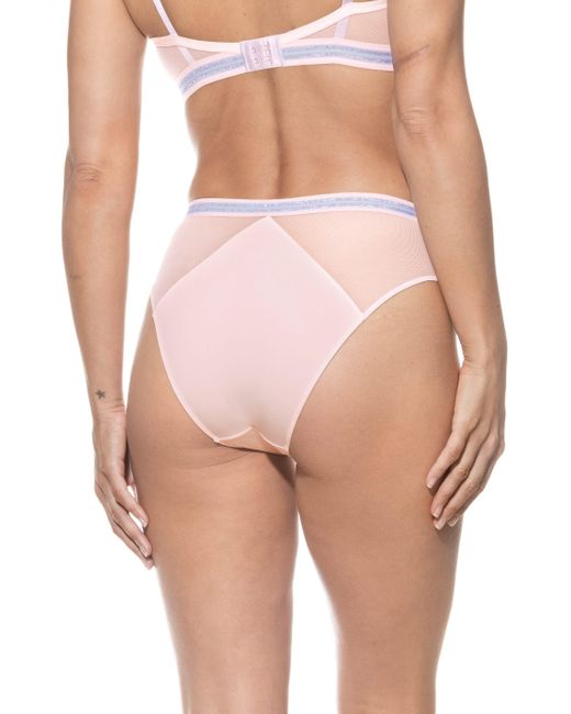 Mey Pink Taillen-Slip Serie Poetry Sheer Violet Cake