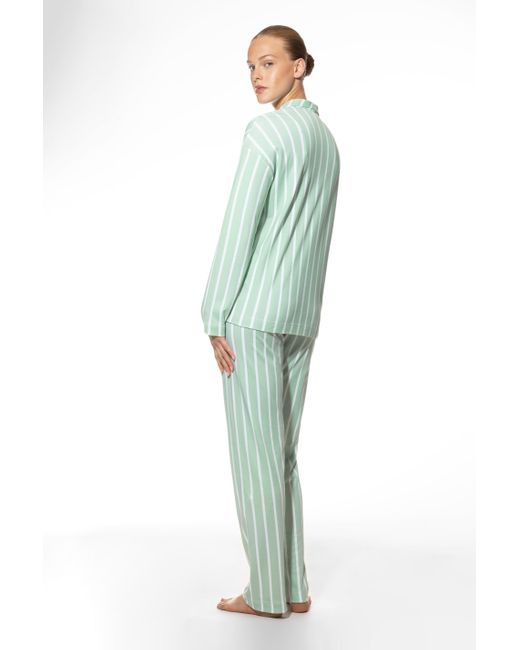Mey Schlafanzug lang in Grün | Lyst DE | Pyjama-Sets