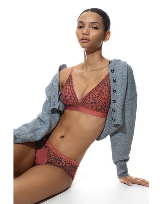 Mey Triangle-BH Serie Poetry Glam Marsala Red