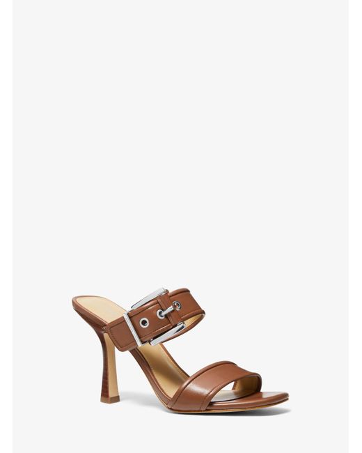 Michael Kors Multicolor Colby Leather Sandal