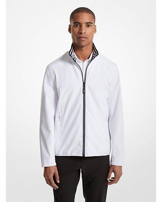 Michael Kors White Kells Water-resistant Jacket for men