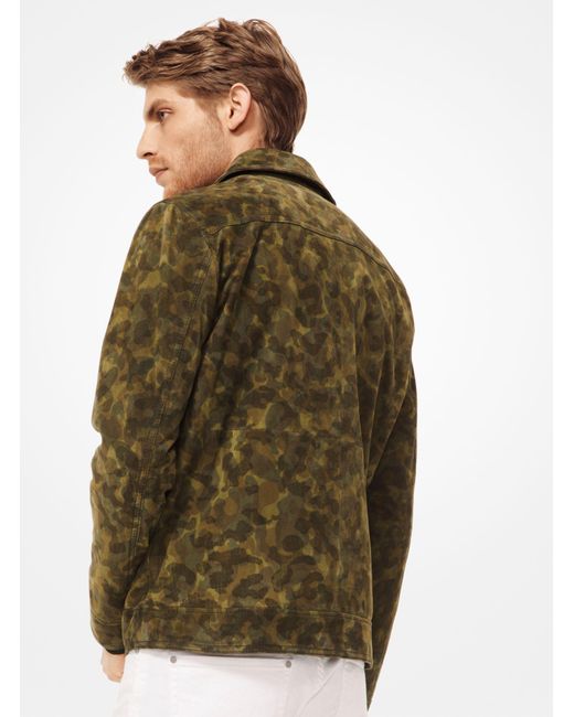 michael kors camouflage jacket