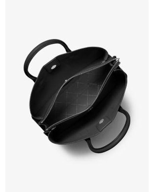 Mk Borsa A Mano Ruthie Grande di MICHAEL Michael Kors in Black