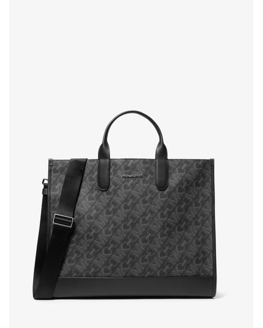 Michael kors monogram tote on sale on sale