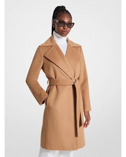 michael kors women's wool coat