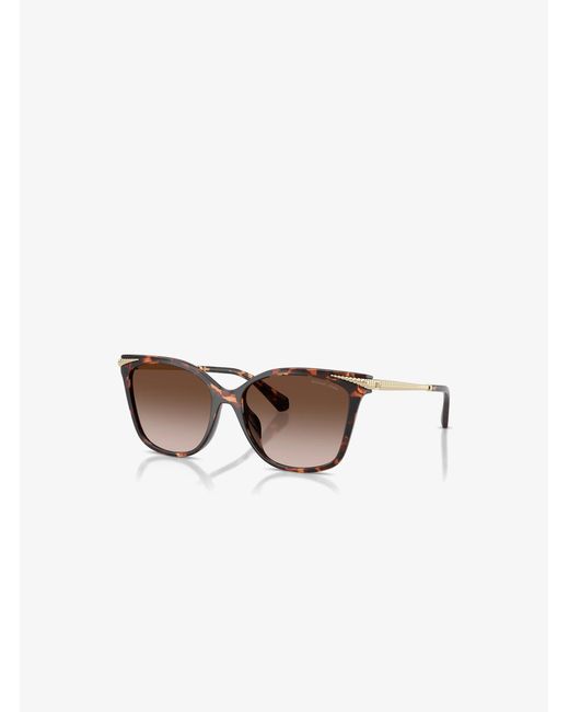 Michael Kors White Andermatt Sunglasses