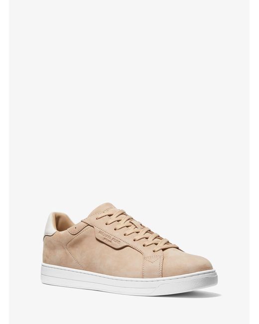 michael kors keating leather sneaker