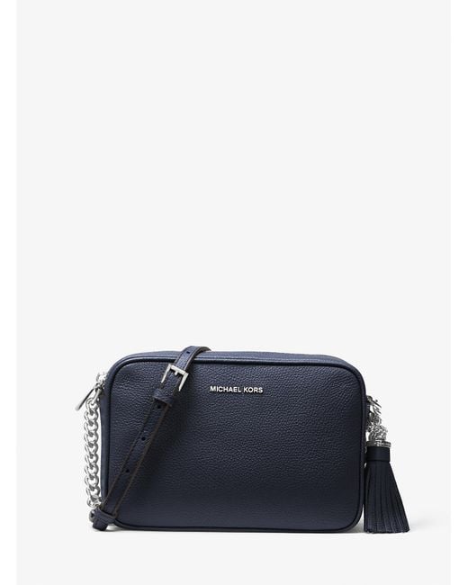 Borsa a tracolla Ginny in pelle di MICHAEL Michael Kors in Blue