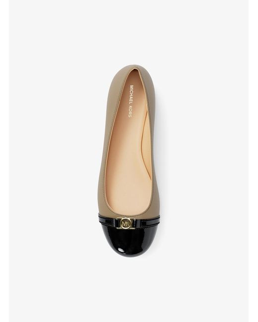 MICHAEL Michael Kors White Mk Mandy Leather Moccasin