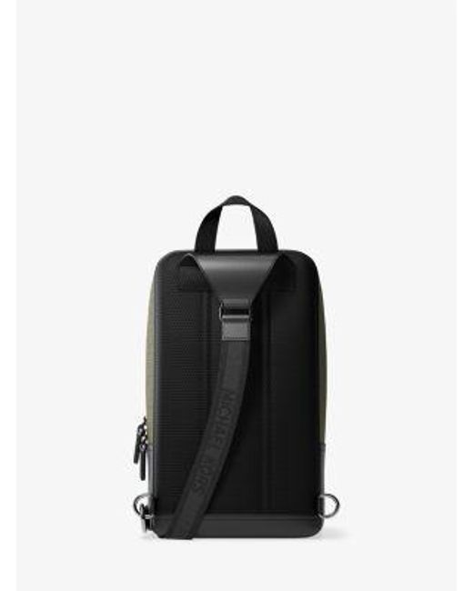 Mk Sac Ceinture De Voyage Hudson À Logo Signature Michael Kors pour homme en coloris Green
