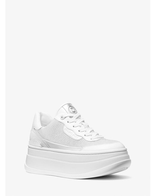 Mk Sneaker Hayes di Michael Kors in White