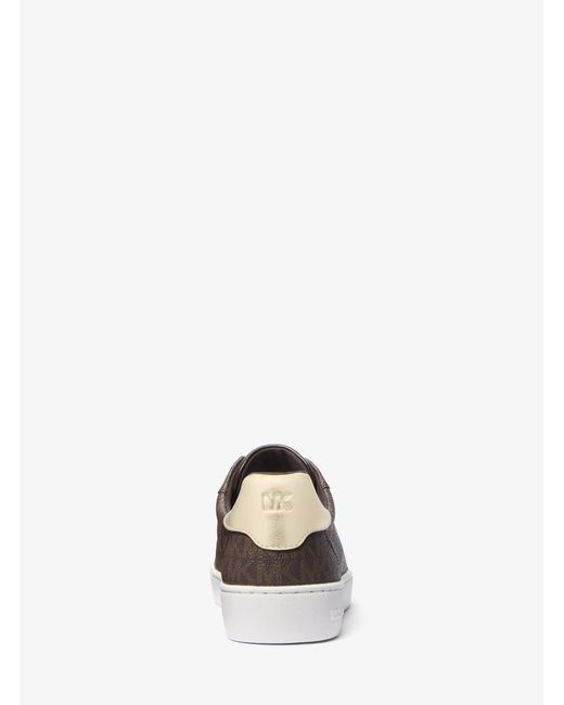 MICHAEL Michael Kors White Mk Scotty Signature Logo Trainers