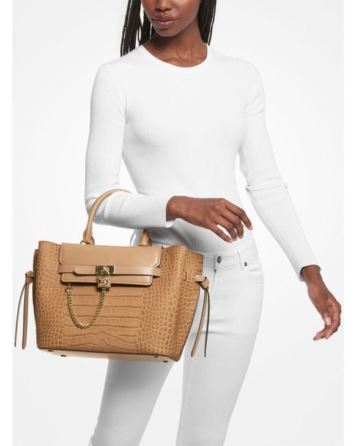Hamilton large hotsell leather satchel