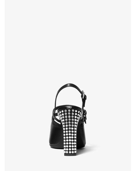 Mk Escarpin Matilda En Cuir Clouté MICHAEL Michael Kors en coloris Black
