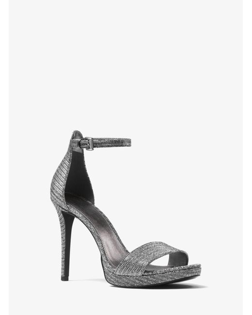 michael kors hutton chain mesh sandal