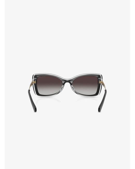 Michael Kors White Mk Malaga Sunglasses