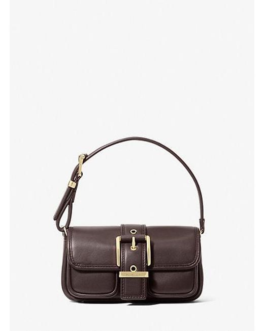 MICHAEL Michael Kors Brown Colby Extra-small Leather Shoulder Bag