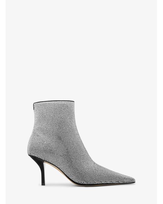 MICHAEL Michael Kors White Mk Selina Embellished Boot