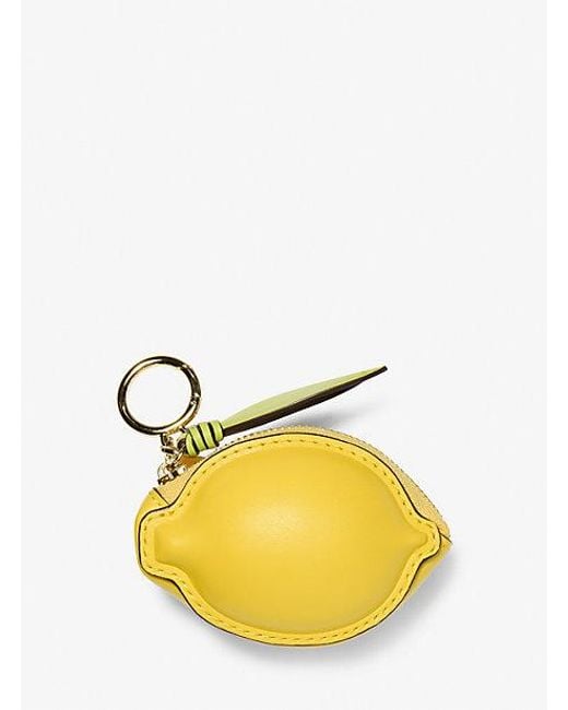Michael Kors Yellow Lemon Coin Purse