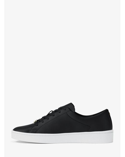 MICHAEL Michael Kors White Mk Keaton Leather Trainers