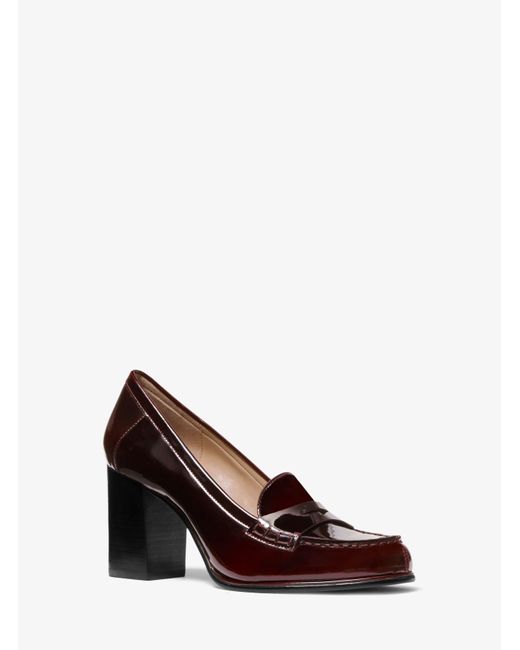 Michael Kors Multicolor Buchanan Patent Leather Loafer