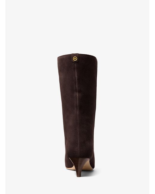 MICHAEL Michael Kors Brown Michael Kors Daniela Suede Boot