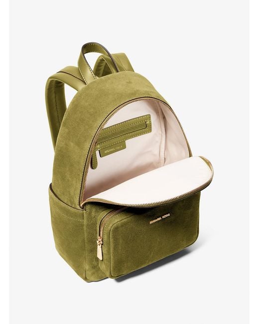 MICHAEL Michael Kors Mk Tanner Medium Suede Backpack in  display picture 1