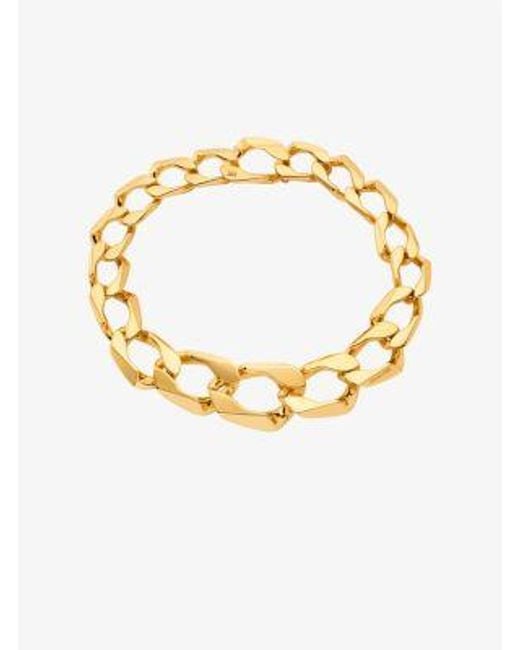 Michael Kors Metallic Precious-Metal Plated Brass Curb Link Necklace