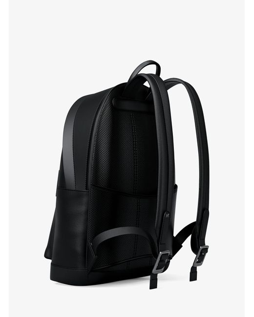 Michael Kors Black Mk Jet Set Nylon Backpack for men